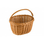 Prútený košík na riadidlá